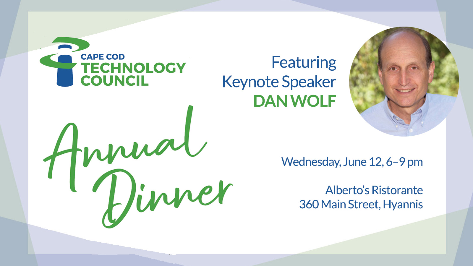 CCTC 2024 Annual Dinner with Dan Wolf